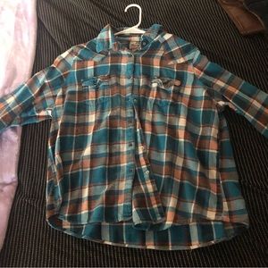 Blue/Brown Flannel